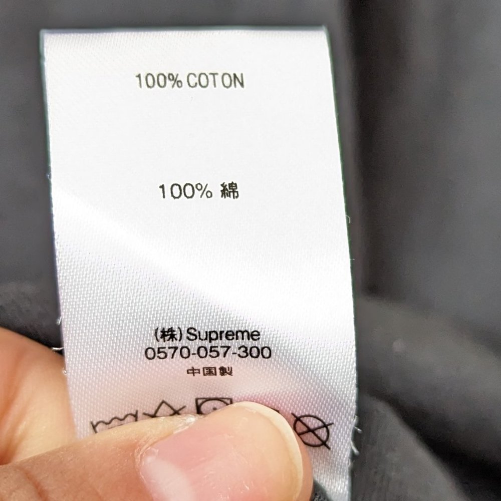 Supreme Black Hoodie Sweater Size Large - Picture 6 of 12